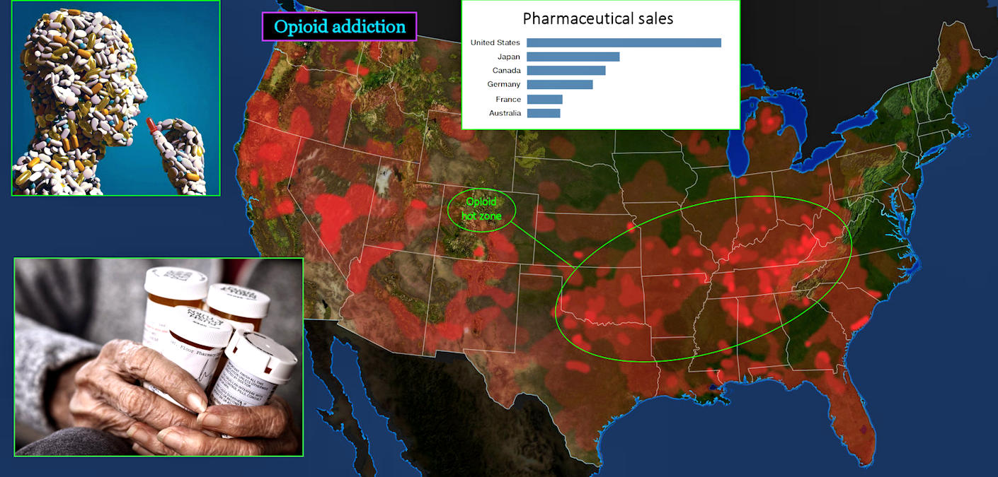Opioid epidemic, 1910s map